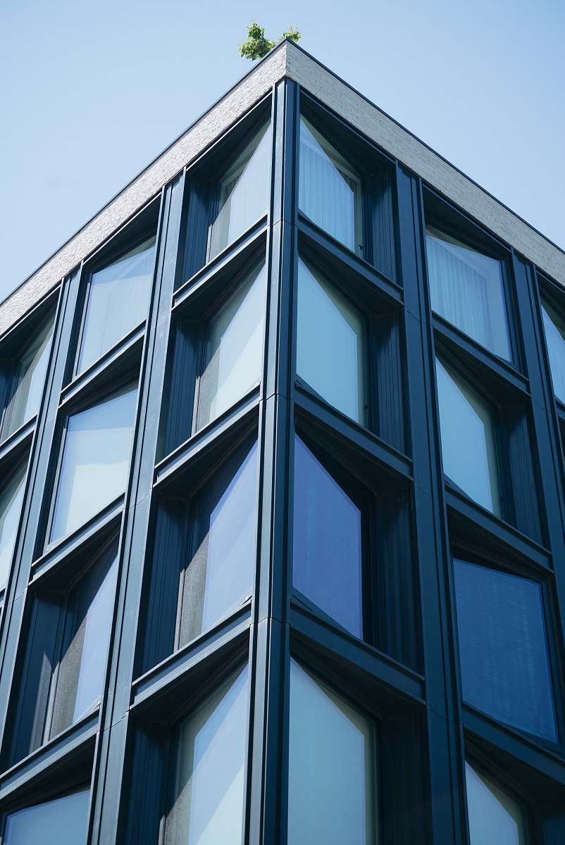 office building white and black curtain wall during daytime united states